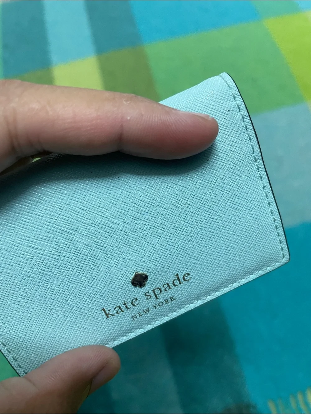 Kate Spade New York Small Saffiano Card Holder